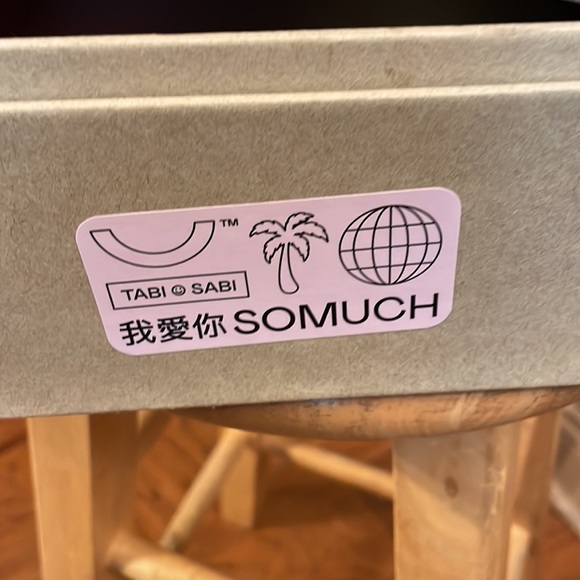 Size 5.5 M/7W New black & purple metallic (Dark Disco) Tabi shoes from iLYSM.com - Picture 3 of 11